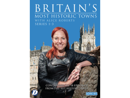 Britains Most Historic Towns With Alice Roberts Series 1 to 3 DVD