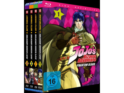 Jojo's Bizarre Adventure Part 1: Phantom Blood / Part 2: Battle Tendency (Gesamtausgabe) (Blu-ray)