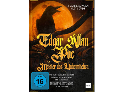 Edgar Allan Poe - Meister des Unheimlichen (5 Filme auf 3 DVDs) (DVD)