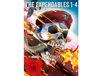 The Expendables 1-4 (DVD)