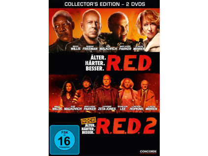 R.E.D. / R.E.D. 2 (DVD)