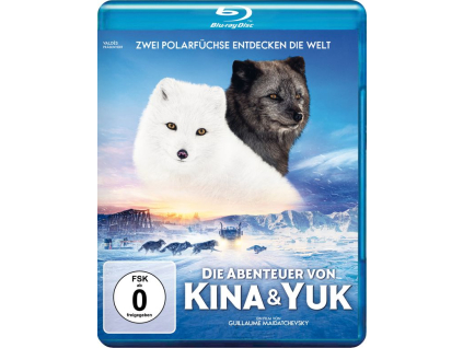 Die Abenteuer von Kina & Yuk - Zwei Polarfüchse entdecken die Welt (Blu-ray)