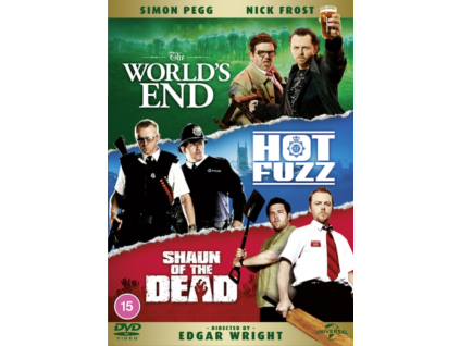 Edgar Wright - The Worlds End / Hot Fuzz / Shaun Of The Dead DVD