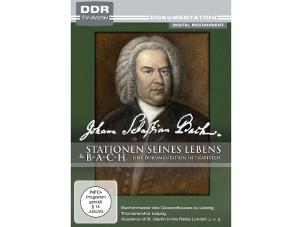 Johann Sebastian Bach: Stationen seines Lebens / b-a-c-h: Eine Dokumentation in 7 Kapiteln (DVD)