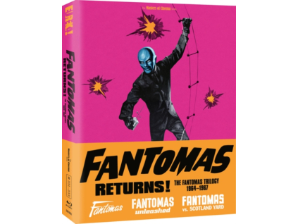 Fantomas Returns - The Fantomas Trilogy 1964 to 1967 Limited Edition Blu-Ray