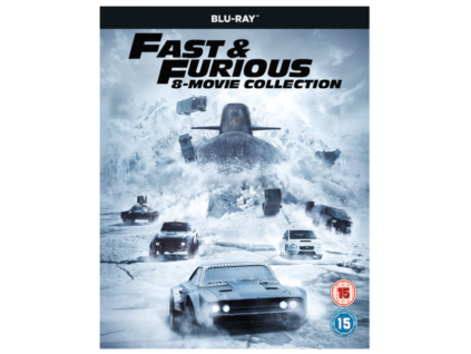Fast and Furious 1 to 8 Movie Collection Blu-Ray