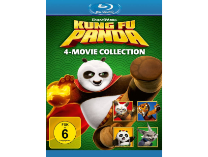 Kung Fu Panda 1-4 Collection (Blu-ray)