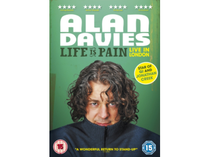 Alan Davies - Life Is Pain - Live In London DVD