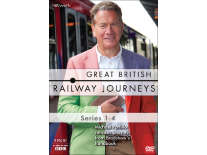 Great British Railway Journeys Series 1 to 4 DVD
