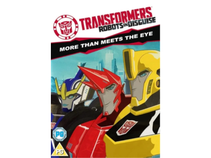 Transformers - Robots In Disguise More Than Meets The Eyes DVD