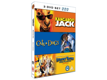 Kangaroo Jack / Cats and Dogs / Looney Tunes Back in Action DVD