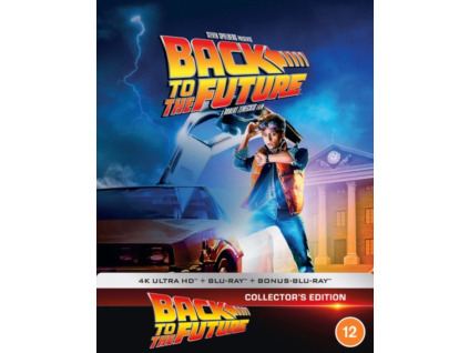 Back To The Future Limited Collectors Edition Steelbook 4K Ultra HD + Blu-Ray