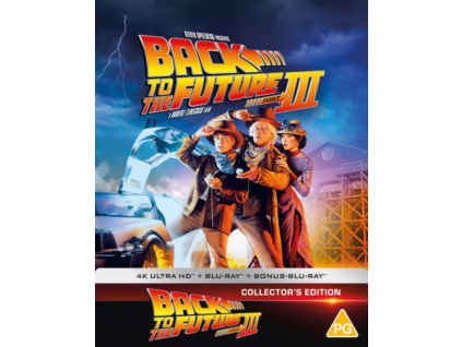 Back To The Future - Part 3 Limited Collectors Edition Steelbook 4K Ultra HD + Blu-Ray