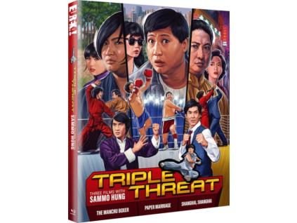Triple Threat - The Manchu Boxer / Paper Marriage / Shanghai Shanghai Limited Edition Blu-Ray