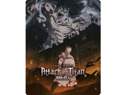 Attack On Titan - The Complete Season 4 Limited Edition Steelbook Blu-Ray