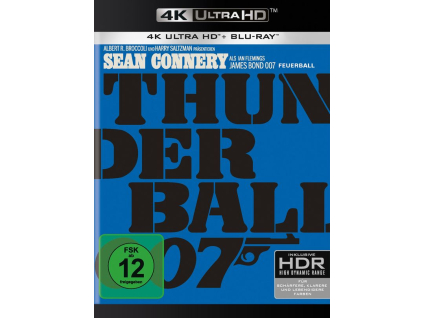 James Bond: Feuerball (Ultra HD Blu-ray & Blu-ray)