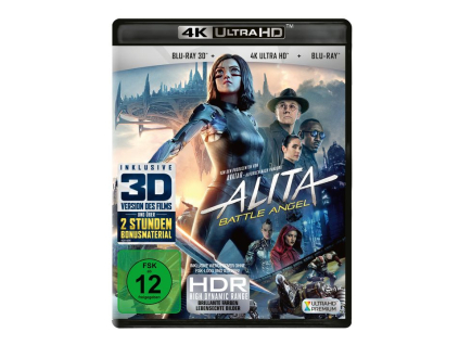 Alita: Battle Angel (Ultra HD Blu-ray & 3D & 2D Blu-ray)