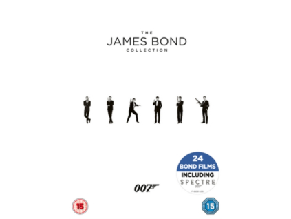 007 James Bond Complete Collection (24 Films) DVD