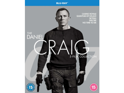 007 James Bond Daniel Craig Collection (5 Films) Blu-Ray