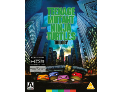 TMNT - Teenage Mutant Ninja Turtles (3 Films) (1990-1993) Movie Collection Limited Edition 4K Ultra