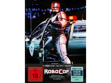 RoboCop (1987) (Director's Cut) (Ultra HD Blu-ray & Blu-ray im Mediabook)