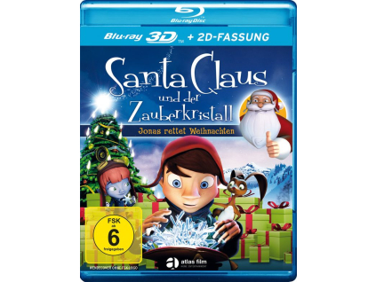 Santa Claus und der Zauberkristall - Jonas rettes Weihnachten (3D Blu-ray)