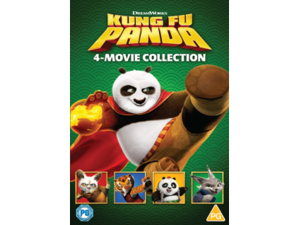 Kung Fu Panda 1 to 4 DVD