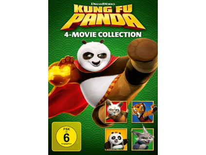 Kung Fu Panda 1-4 Collection (DVD)