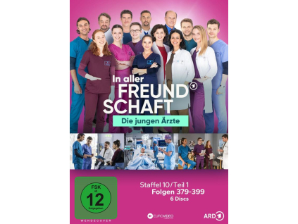 In aller Freundschaft - Die jungen Ärzte Staffel 10 (Folgen 379-399) (DVD)
