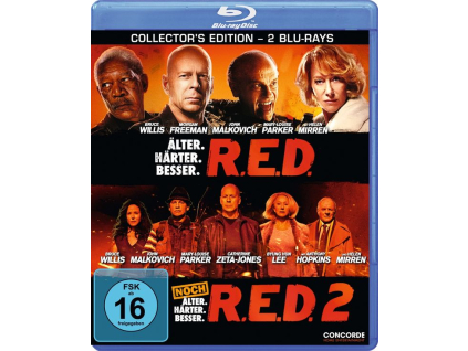 R.E.D. / R.E.D. 2 (Blu-ray)