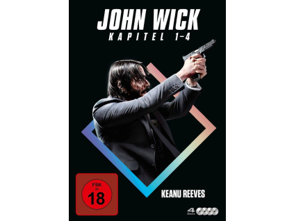 John Wick: Kapitel 1-4 (DVD)