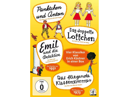 Erich Kästner Box - Die vier großen Klassiker (DVD)