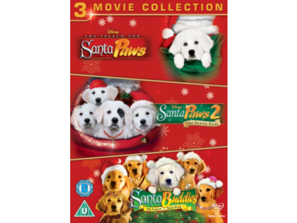 Santa Paws - The Search For /  The Santa pups / Santa Buddies DVD