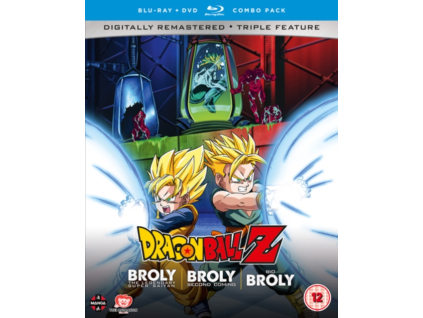 Dragon Ball Z Movie Collection 5 - The Broly Trilogy Blu-Ray