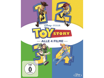 Toy Story 1-4 (Blu-ray)