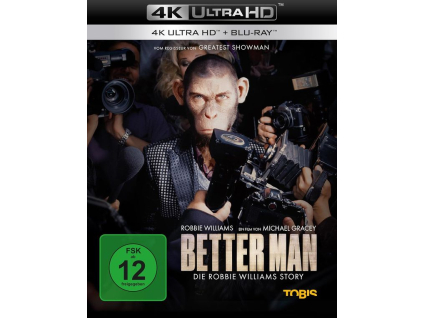 Better Man - Die Robbie Williams Story (Ultra HD Blu-ray & Blu-ray)