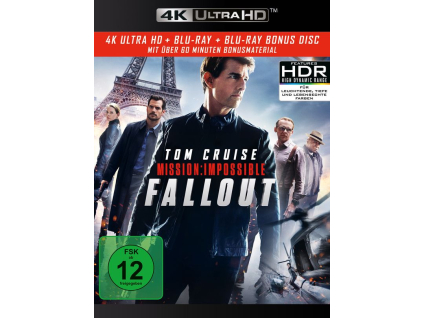 Mission: Impossible 6 - Fallout (Ultra HD Blu-ray & Blu-ray)
