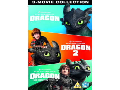 How To Train Your Dragon 1 to 3 DVD