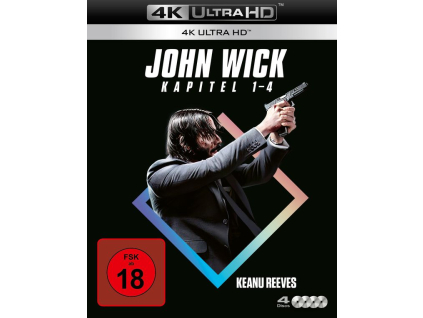 John Wick: Kapitel 1-4 (Ultra HD Blu-ray)