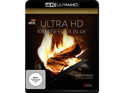 Kaminfeuer in 4K (Ultra HD Blu-ray)