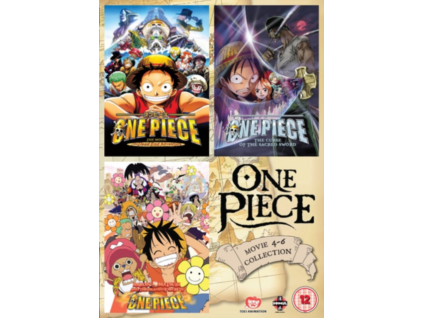 One Piece Movie Collection 2 (Films 4 to 6) DVD