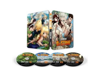 Dr Stone Season 1 Limited Edition Steelbook Blu-Ray