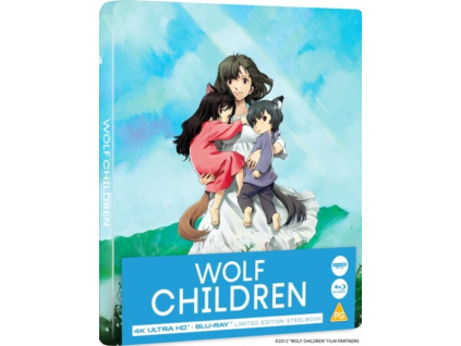 Wolf Children Limited Edition Steelbook 4K Ultra HD + Blu-Ray