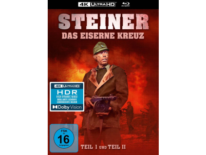 Steiner - Das Eiserne Kreuz I & II (Ultra HD Blu-ray & Blu-ray im Mediabook)