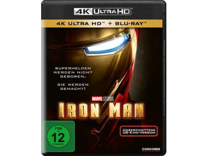 Iron Man (2008) (Ultra HD Blu-ray & Blu-ray)