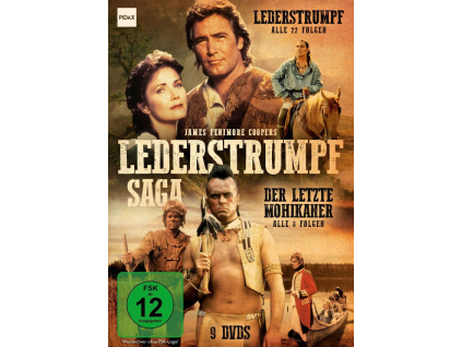 Lederstrumpf-Saga: Lederstrumpf / Der letzte Mohikaner (Komplette Serien) (DVD)