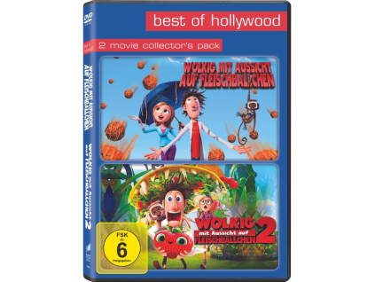 Wolkig mit Aussicht auf Fleischbällchen 1 & 2 (DVD)