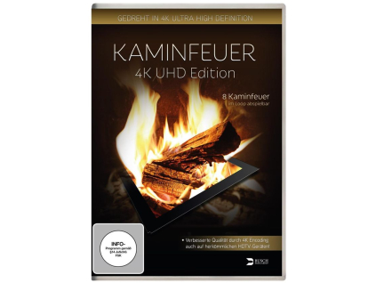 Kaminfeuer UHD Edition (DVD)