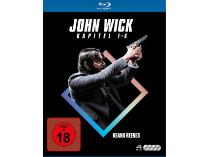 John Wick: Kapitel 1-4 (Blu-ray)