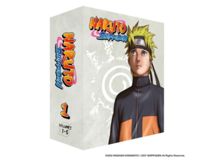 Naruto Shippuden Limited Collectors Edition Volumes 1 to 5 Blu-Ray